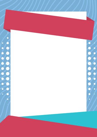 Abstract pastel color blank poster backgroundのイラスト素材