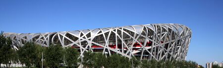 Beijing National Stadiumのeditorial素材