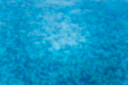 Blurry blue surfaceの写真素材