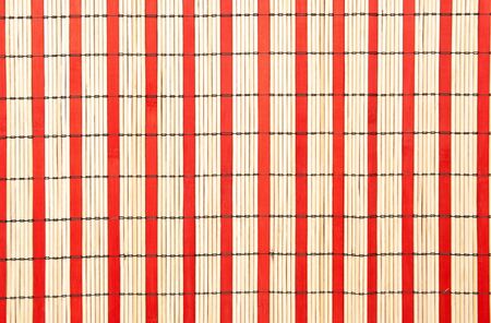 Red and white bamboo backgroundの写真素材