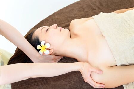 spa massageの写真素材