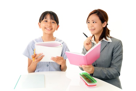 Child Studyingの写真素材