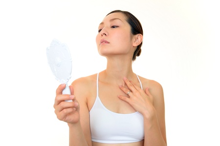 Relaxed woman の写真素材