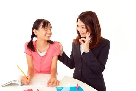 Child Studyingの写真素材