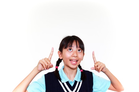 Smiling girlの写真素材