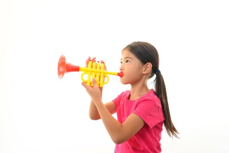 Smiling girlの写真素材