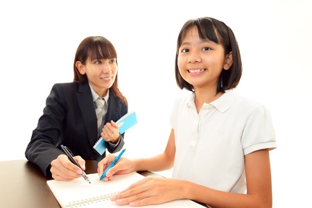 Child Studyingの写真素材
