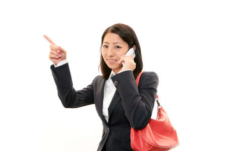 Lovely young woman with bagsの写真素材