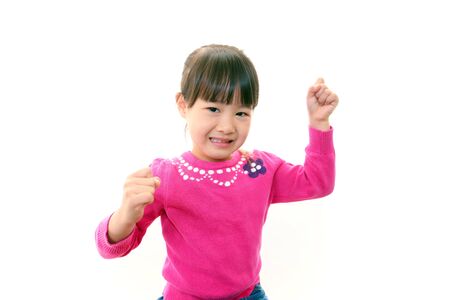 Smiling girlの写真素材