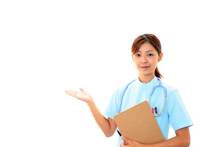 Young  Asian female nurseの写真素材
