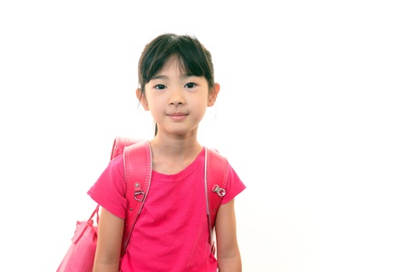 Smiling girlの写真素材