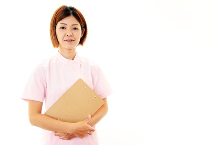 Portrait of  Asian female nurseの写真素材