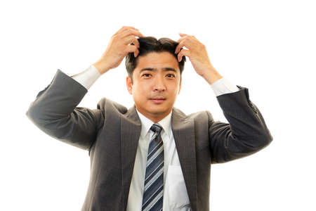 Smiling businessmanの写真素材