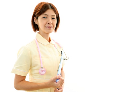 Young  Asian female nurseの写真素材
