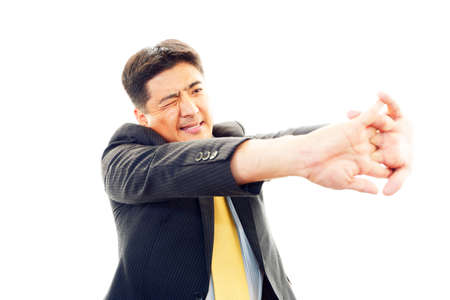 Smiling businessmanの写真素材