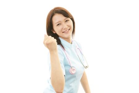Young  Asian female nurseの写真素材