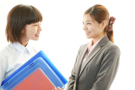 Portrait of a young business womanの写真素材