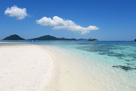 Gorgeous Beach in Summertimeの写真素材