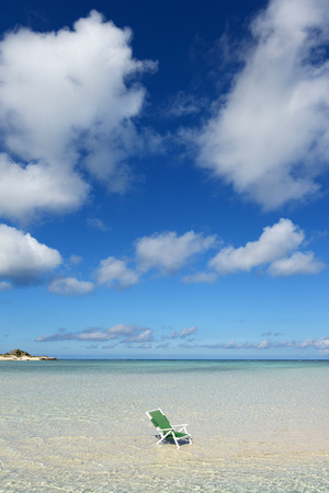 Beautiful beach in Okinawaの写真素材