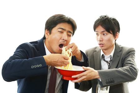 Portrait of a drunken men の写真素材