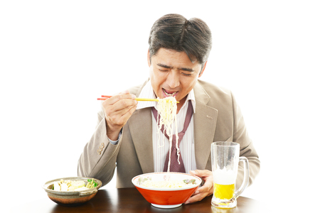 Portrait of a drunken man の写真素材