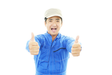 Portrait of a worker 