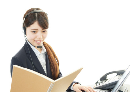 Customer services operatorの写真素材
