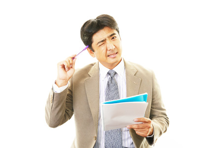 Frustrated Businessman の写真素材