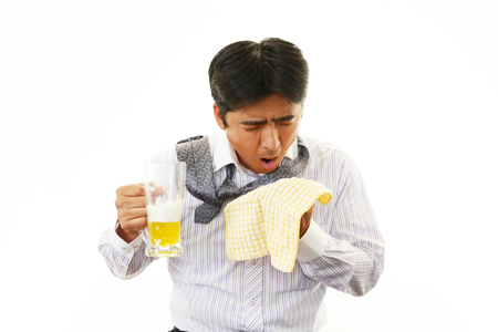 Drunk businessmanの写真素材