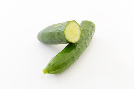Fresh cucumberの写真素材