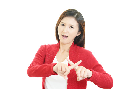 Angry Womanの写真素材