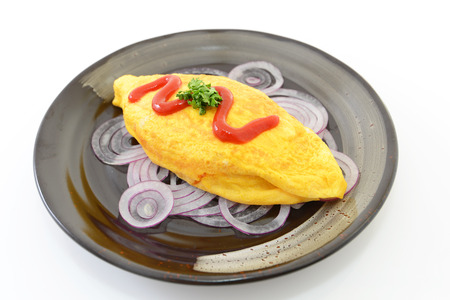 Delicious omeletの写真素材