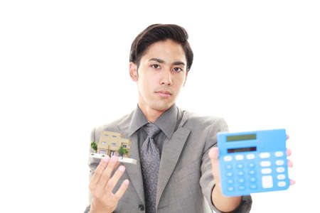 Portrait of an Asian businessmanの写真素材