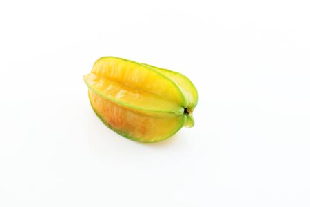 Fresh star fruitの写真素材