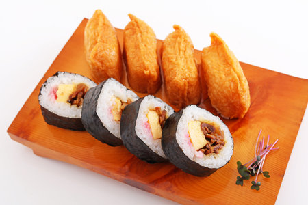 Sushi Rollsの写真素材