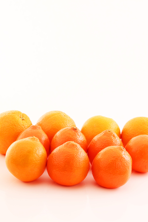 Fresh orangesの写真素材