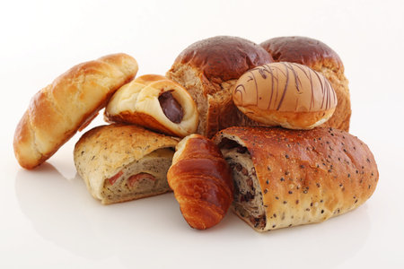 Assorted breads