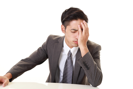 Disappointed businessmanの写真素材