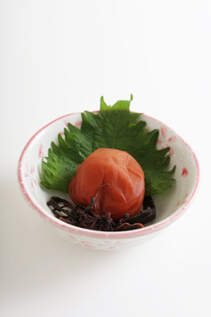 Japanese cuisine, Pickled plumの写真素材