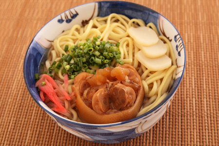 Okinawan cuisine, Okinawa sobaの写真素材