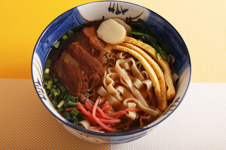 Okinawan cuisine, Okinawa sobaの写真素材