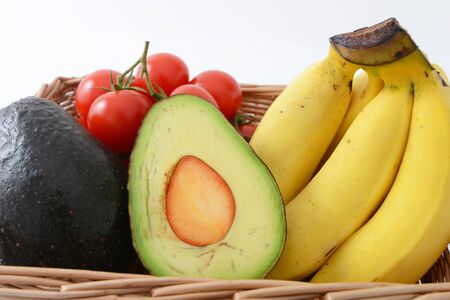 Fresh fruits and vegetablesの写真素材