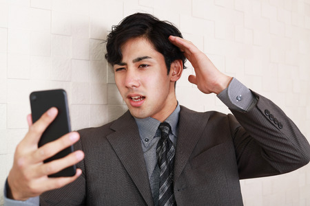 Frustrated businessmanの写真素材
