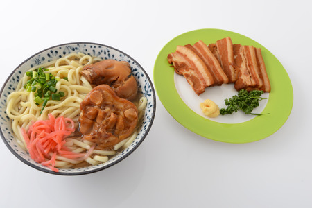 Okinawan cuisine, Okinawa sobaの写真素材