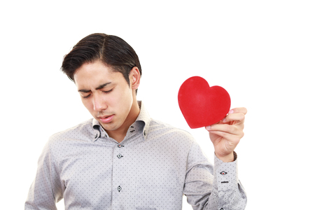 Man who heartbreakの写真素材