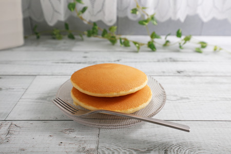 Fluffy and Delicious Pancake.の写真素材