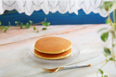 Fluffy and Delicious Pancake.の写真素材