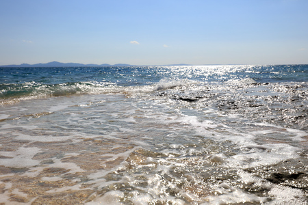 Beautiful sea and sky in Okinawaの写真素材
