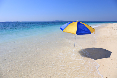Blue sky and sea of Okinawaの写真素材