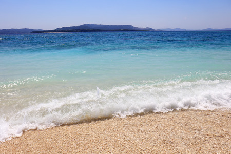 Beautiful beach in Okinawaの写真素材